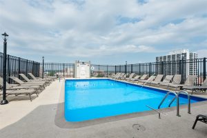 Fitness center in a residential or HOA community